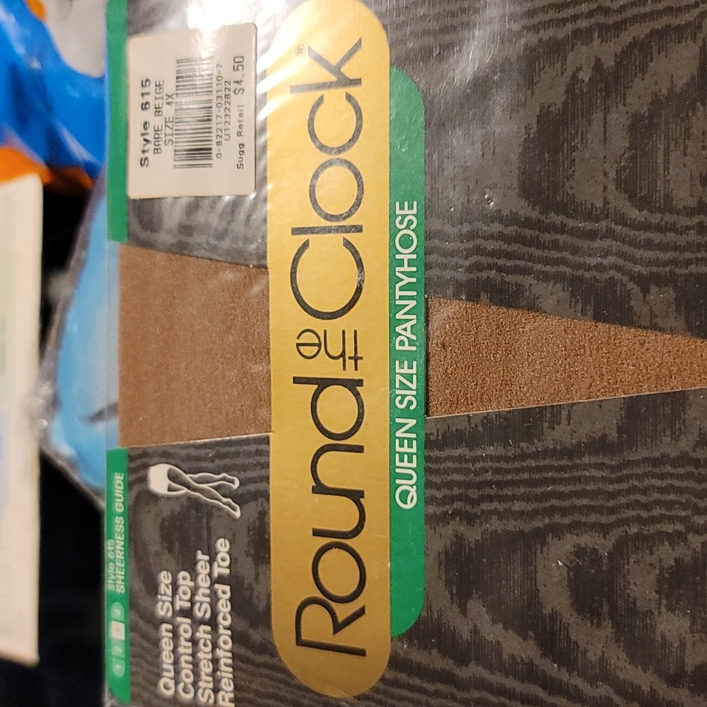 9 pairs of Round the clock vintage pantyhose